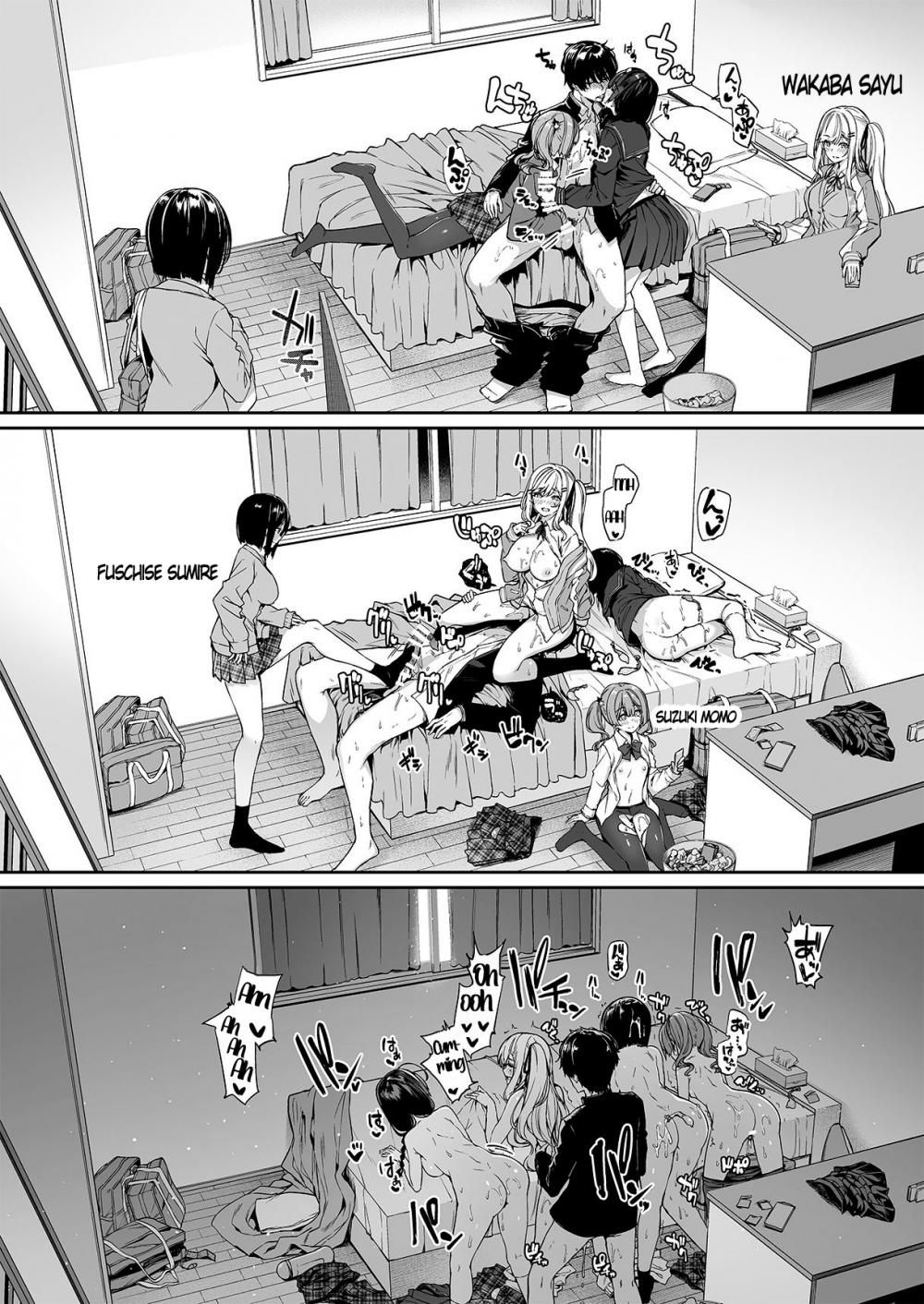 Hentai Manga Comic-InCha Couple ga You Gal-tachi to SEX Training Suru Hanashi-Chapter 2-3